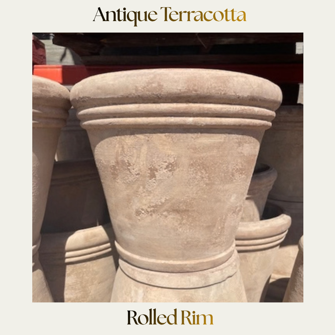 Modern Antique Pots — Rolled Rim